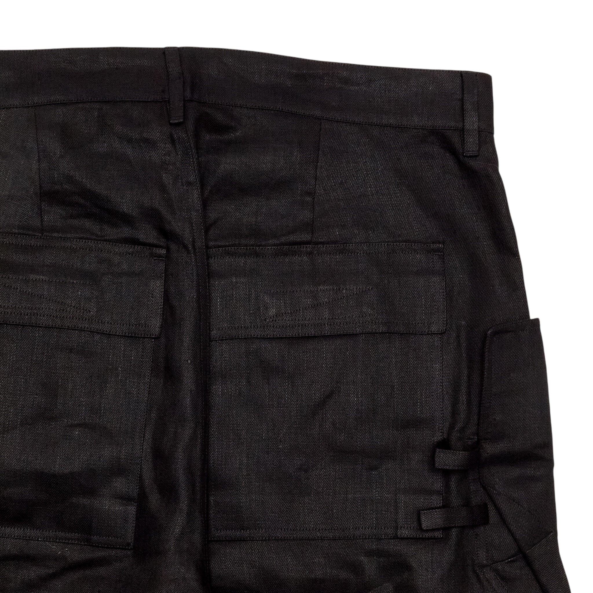 Rick Owens Porterville Stefan Cargo Pants Black Size US 34 / EU 50 - 3 Thumbnail