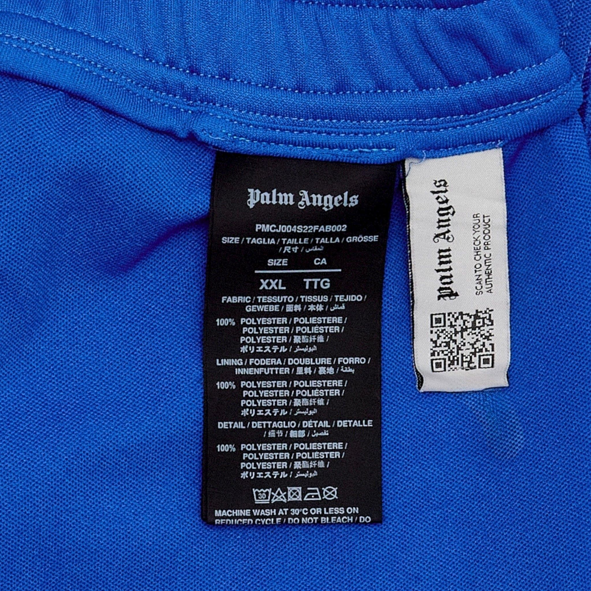 Palm Angels Classic Track Pants Royal Blue White Size US 44 / EU 60 - 5 Thumbnail