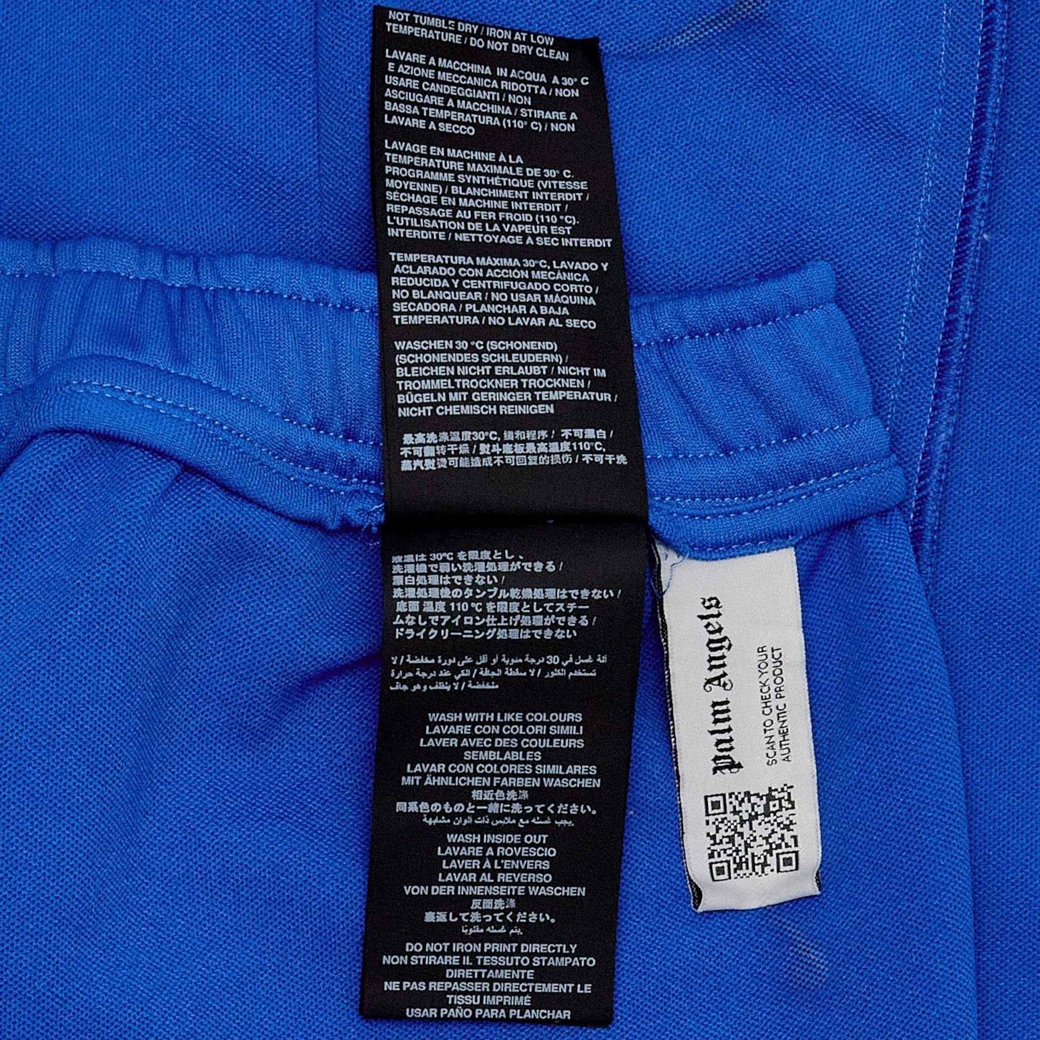 Palm Angels Classic Track Pants Royal Blue White Size US 44 / EU 60 - 6 Thumbnail