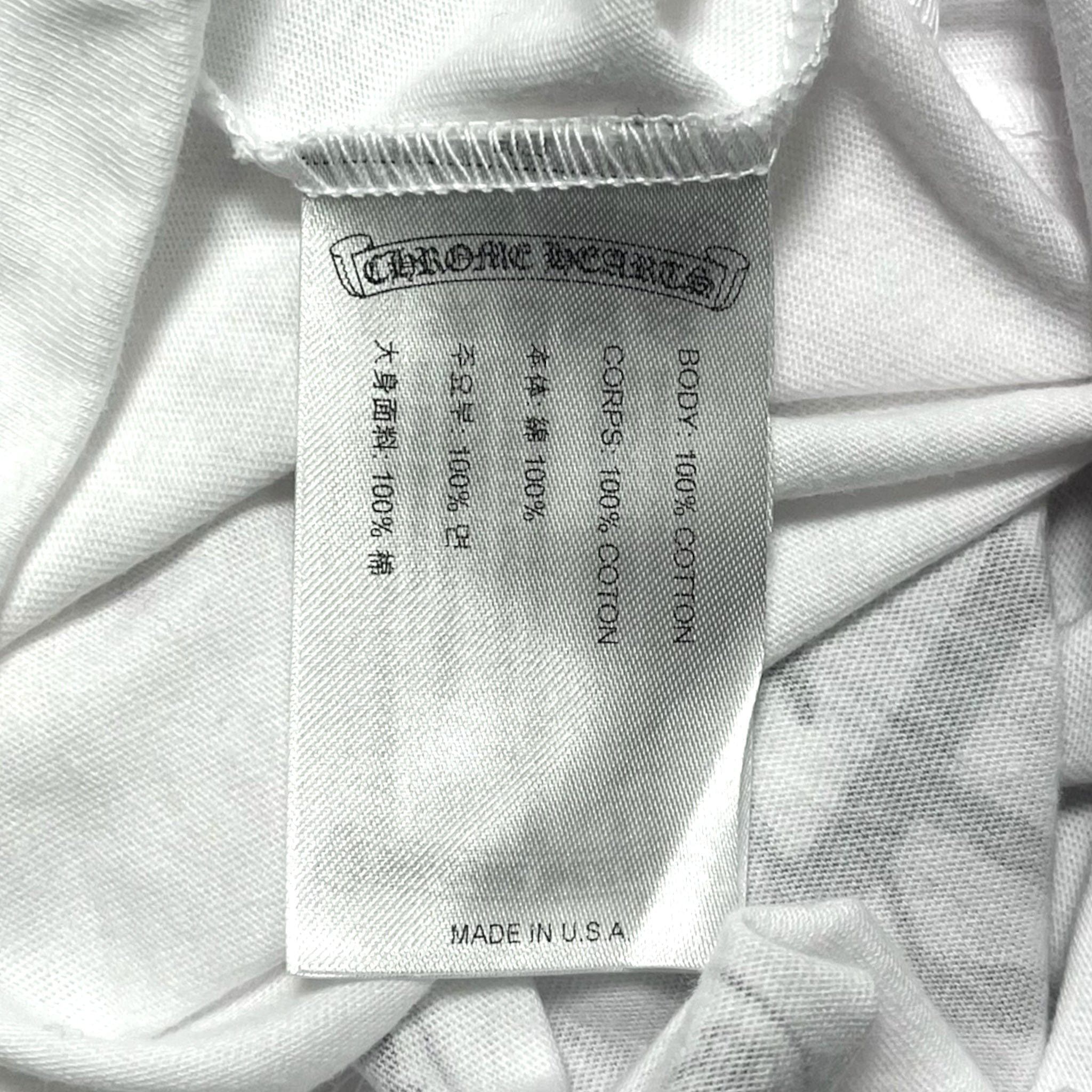 Chrome Hearts Miami Exclusive Horseshoe Logo Pocket Short Sleeve Tee Shir Size US M / EU 48-50 / 2 - 4 Thumbnail