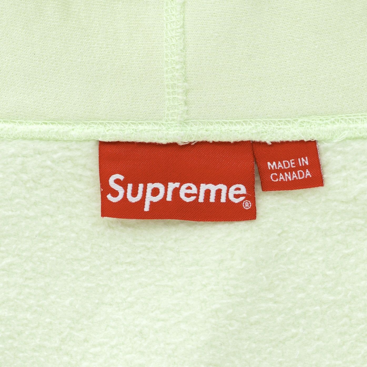 Supreme Box Logo Hooded Sweatshirt (FW17) Pale Lime Size US XL / EU 56 / 4 - 4 Thumbnail