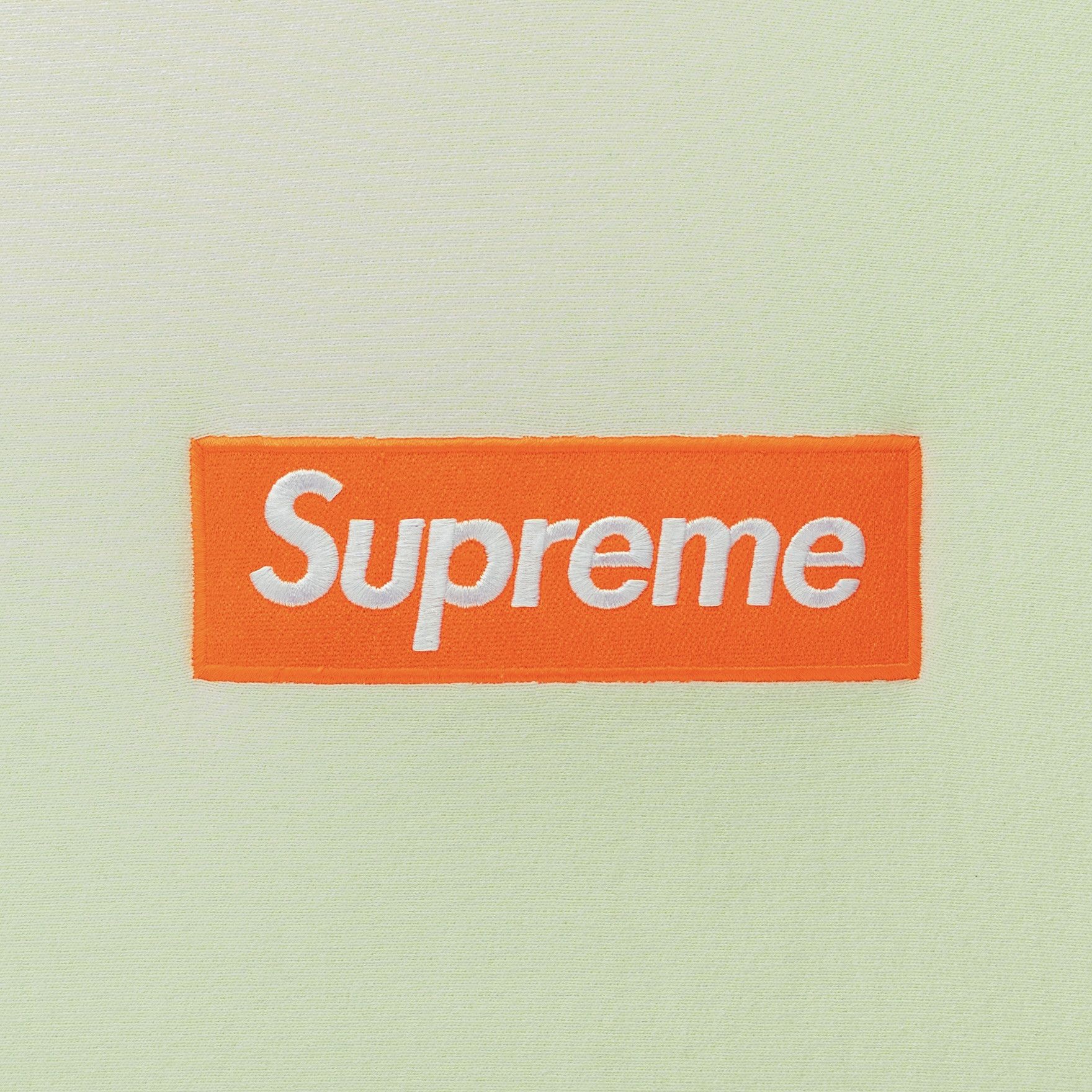 Supreme Box Logo Hooded Sweatshirt (FW17) Pale Lime Size US XL / EU 56 / 4 - 5 Thumbnail