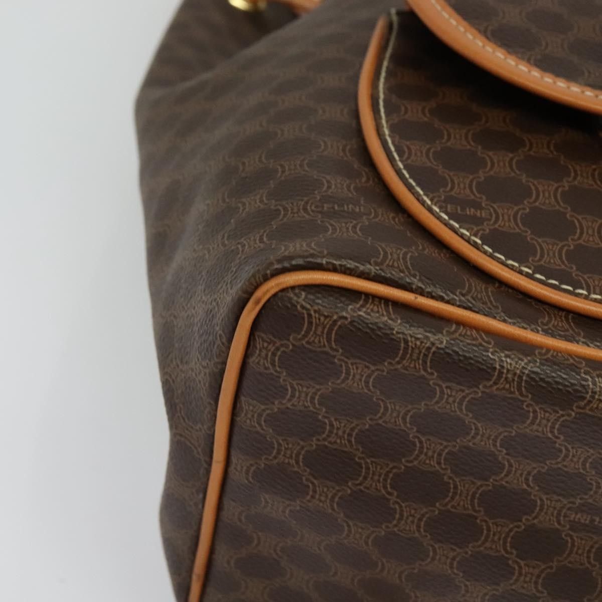 Celine Celine Vintage Macadam Backpack Canvas and Leather Size ONE SIZE - 11 Thumbnail