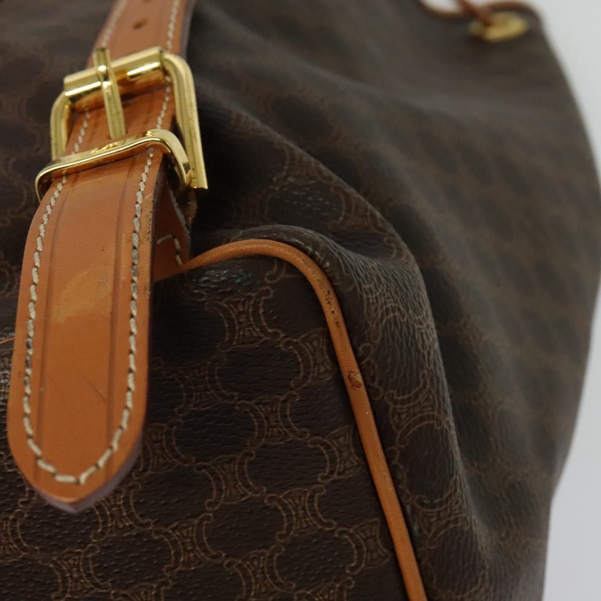Celine Celine Vintage Macadam Backpack Canvas and Leather Size ONE SIZE - 9 Thumbnail