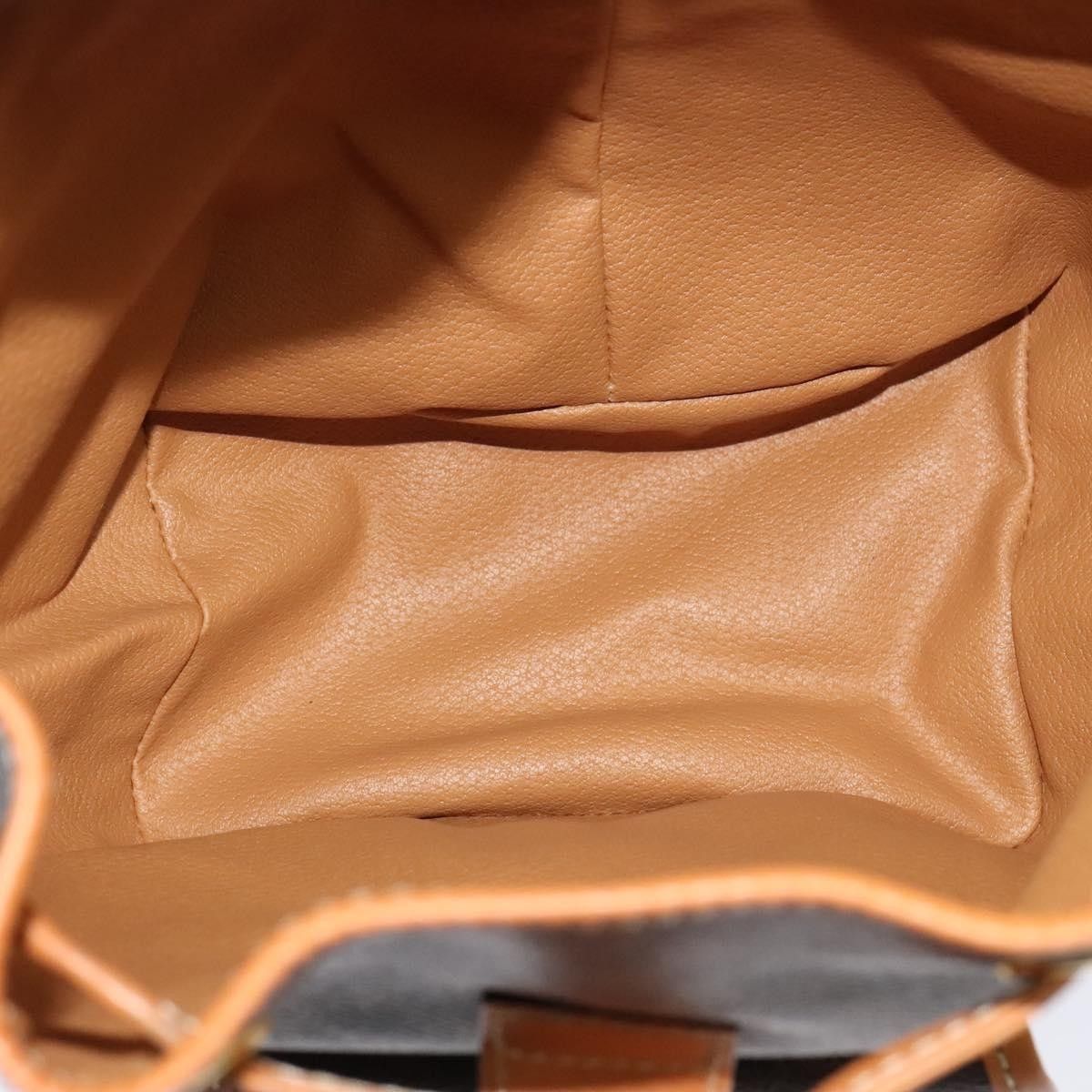 Celine Celine Vintage Macadam Backpack Canvas and Leather Size ONE SIZE - 5 Thumbnail
