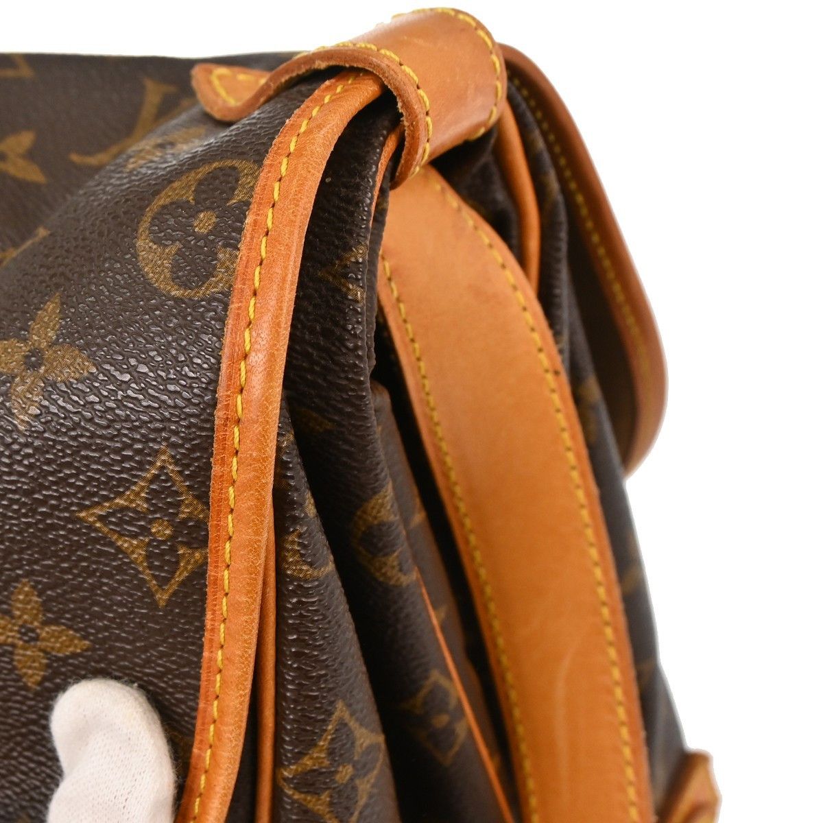 Louis Vuitton Louis Vuitton Saumur Handbag Monogram Canvas Size ONE SIZE - 13 Thumbnail