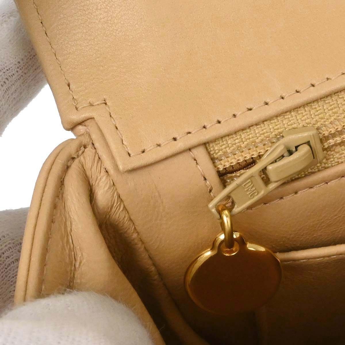 Chanel Chanel Vintage Top Handle Flap Quilted Lambskin Size ONE SIZE - 16 Thumbnail