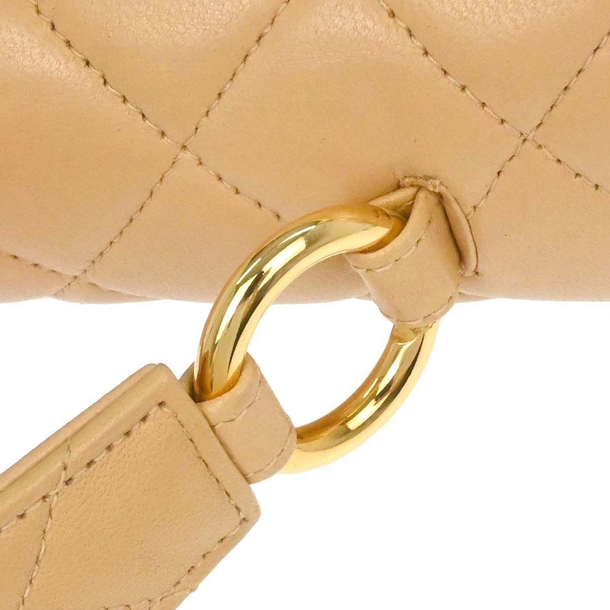 Chanel Chanel Vintage Top Handle Flap Quilted Lambskin Size ONE SIZE - 11 Thumbnail