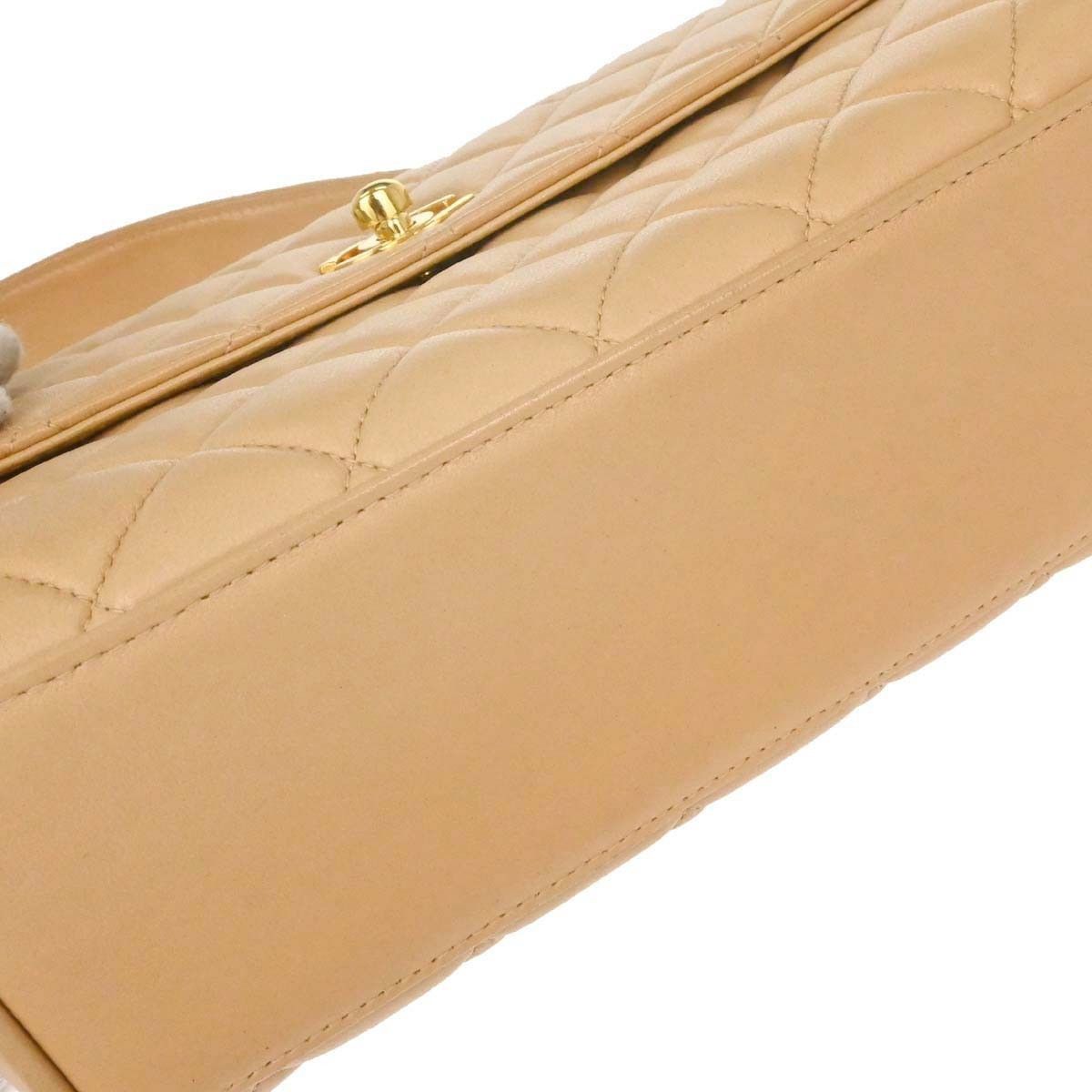 Chanel Chanel Vintage Top Handle Flap Quilted Lambskin Size ONE SIZE - 13 Thumbnail