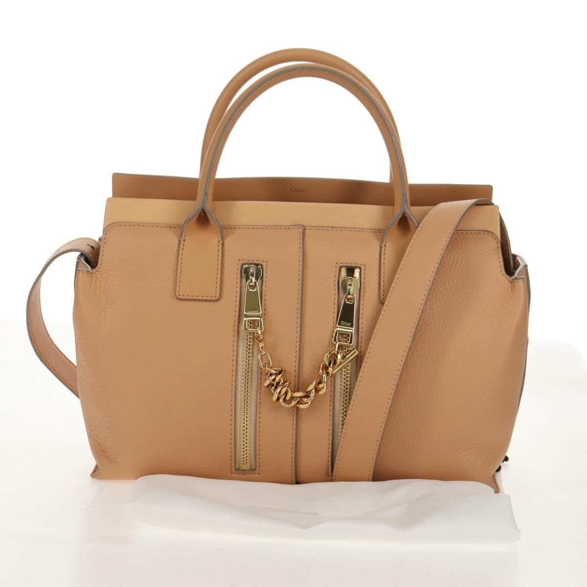 Chloe Chloe Cate Satchel Leather Size ONE SIZE - 13 Thumbnail