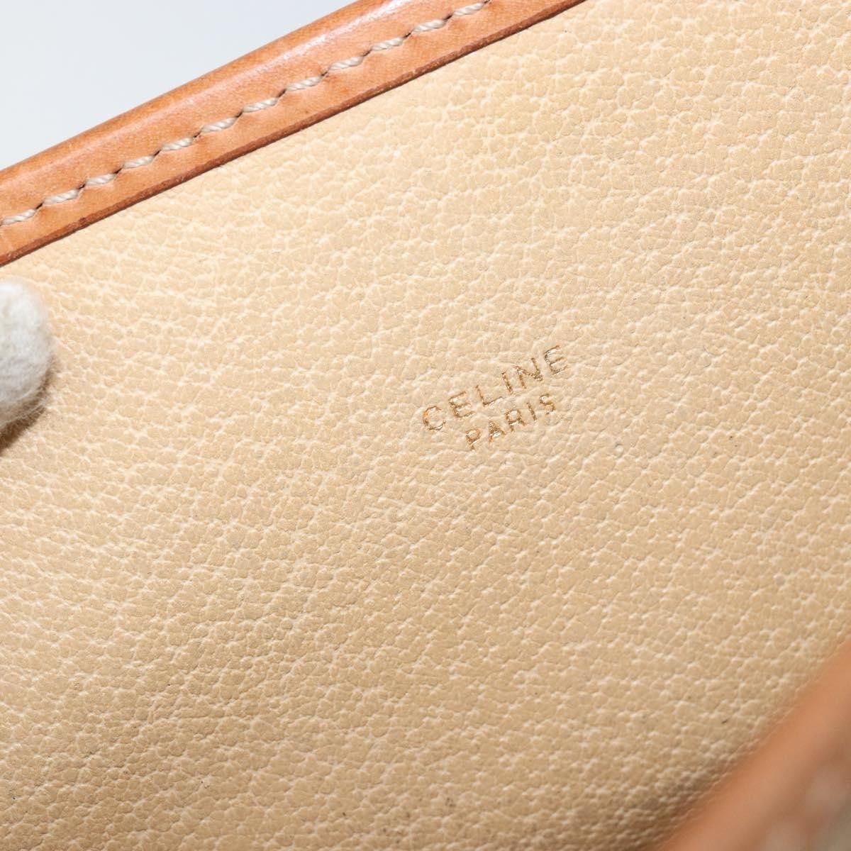 Celine Celine Circle Logo Macadam Pouch Canvas and Leather Size ONE SIZE - 6 Thumbnail