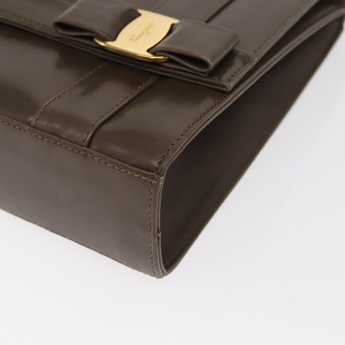 Salvatore Ferragamo Salvatore Ferragamo Vara Leather Size ONE SIZE - 8 Thumbnail