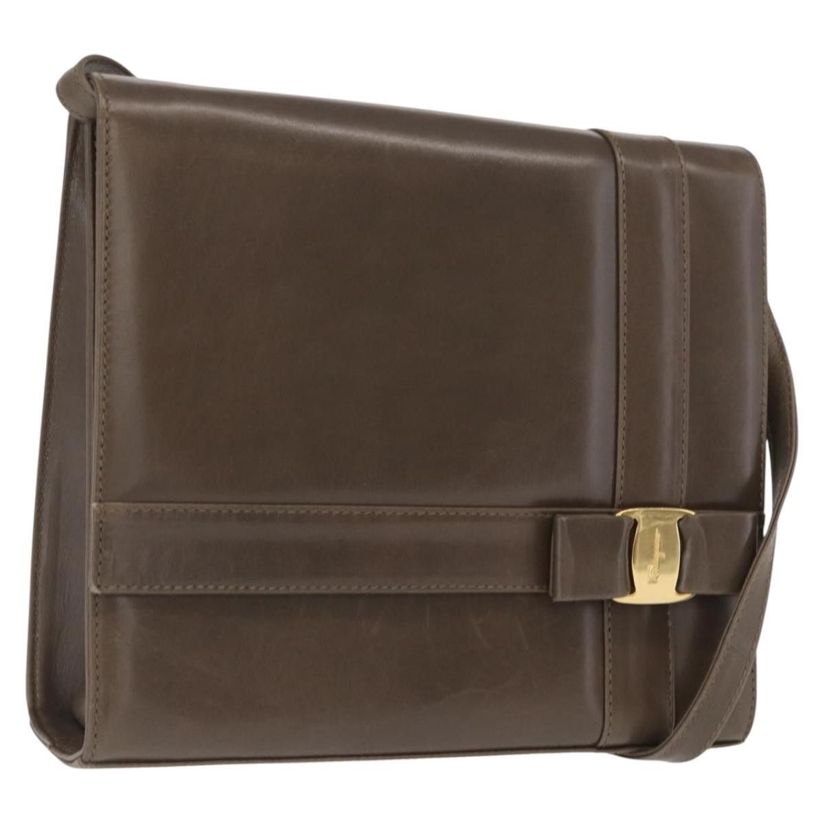 Salvatore Ferragamo Salvatore Ferragamo Vara Leather Size ONE SIZE - 18 Thumbnail