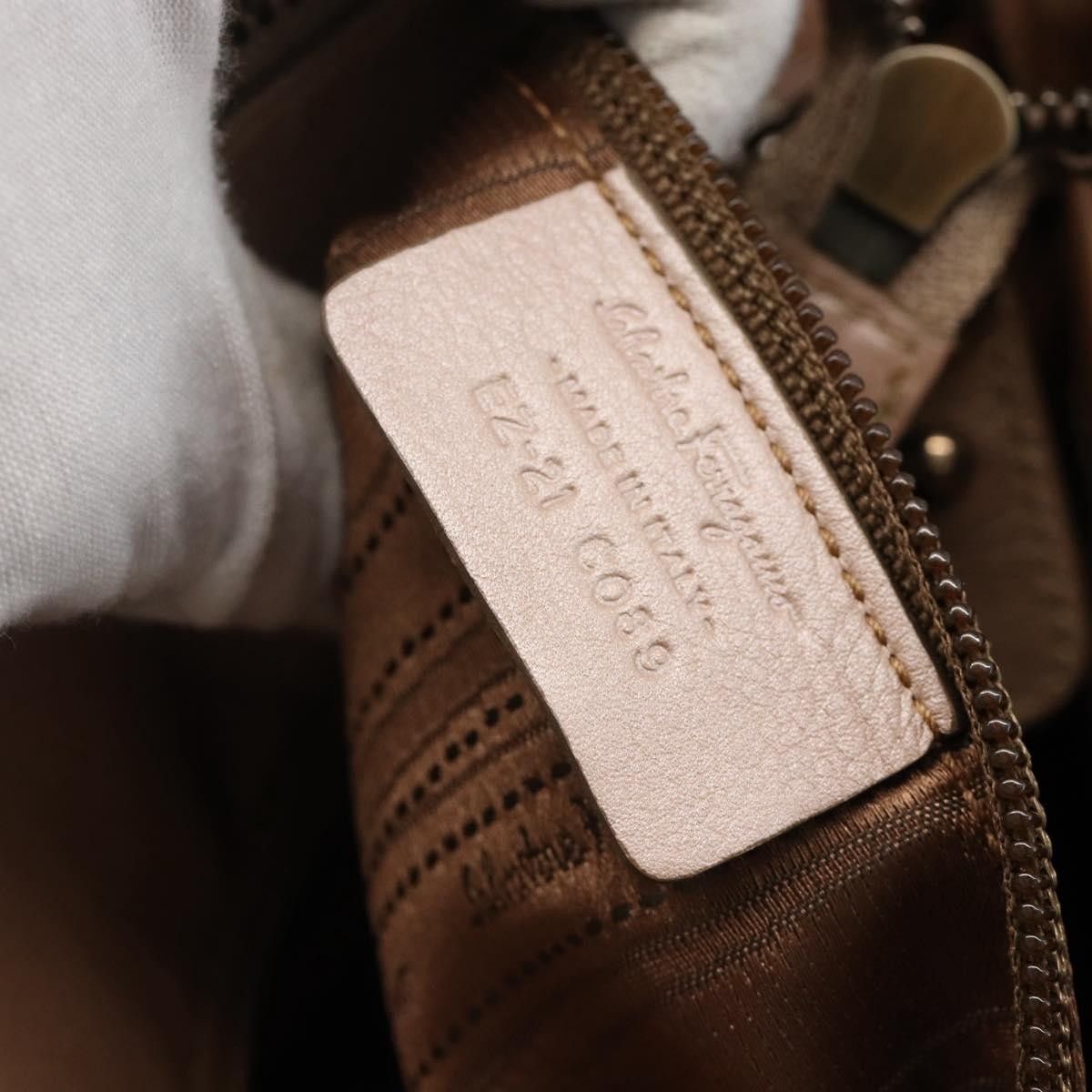 Salvatore Ferragamo Salvatore Ferragamo Gancini Leather Size ONE SIZE - 7 Thumbnail