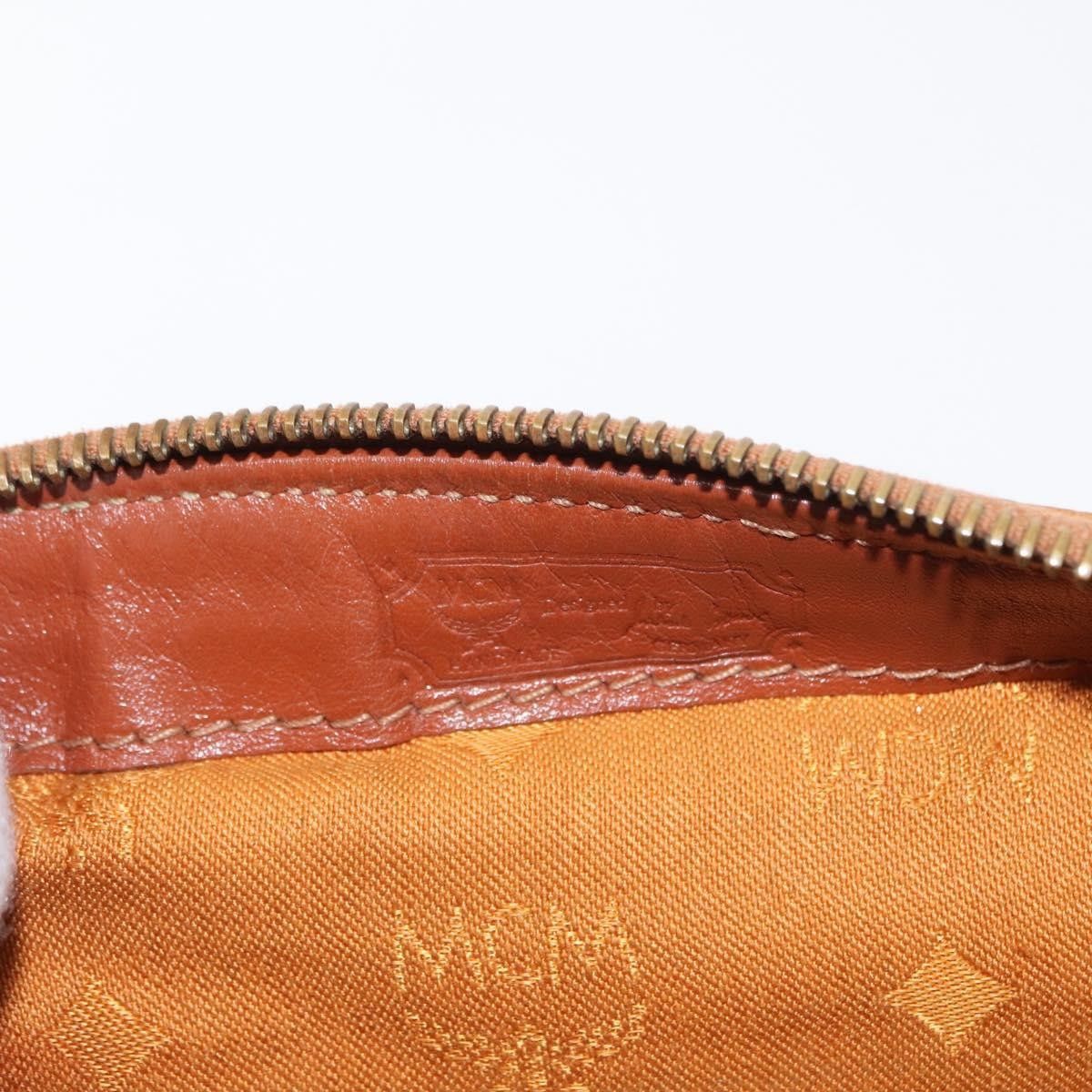 MCM MCM Visetos logogramme Handbag Canvas and Leather Size ONE SIZE - 6 Thumbnail