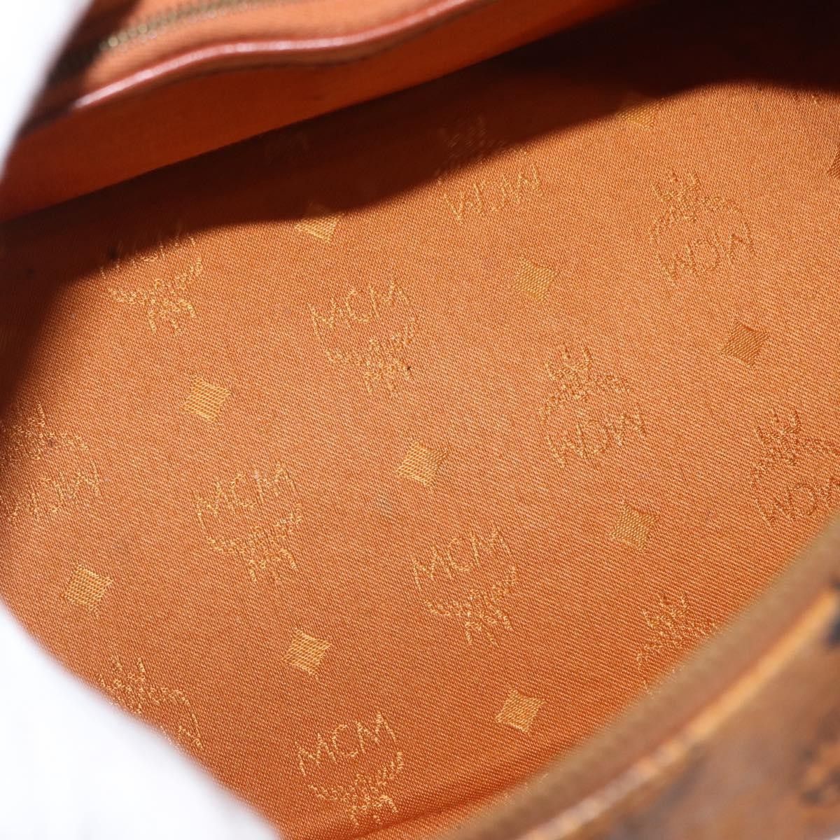 MCM MCM Visetos logogramme Handbag Canvas and Leather Size ONE SIZE - 5 Thumbnail