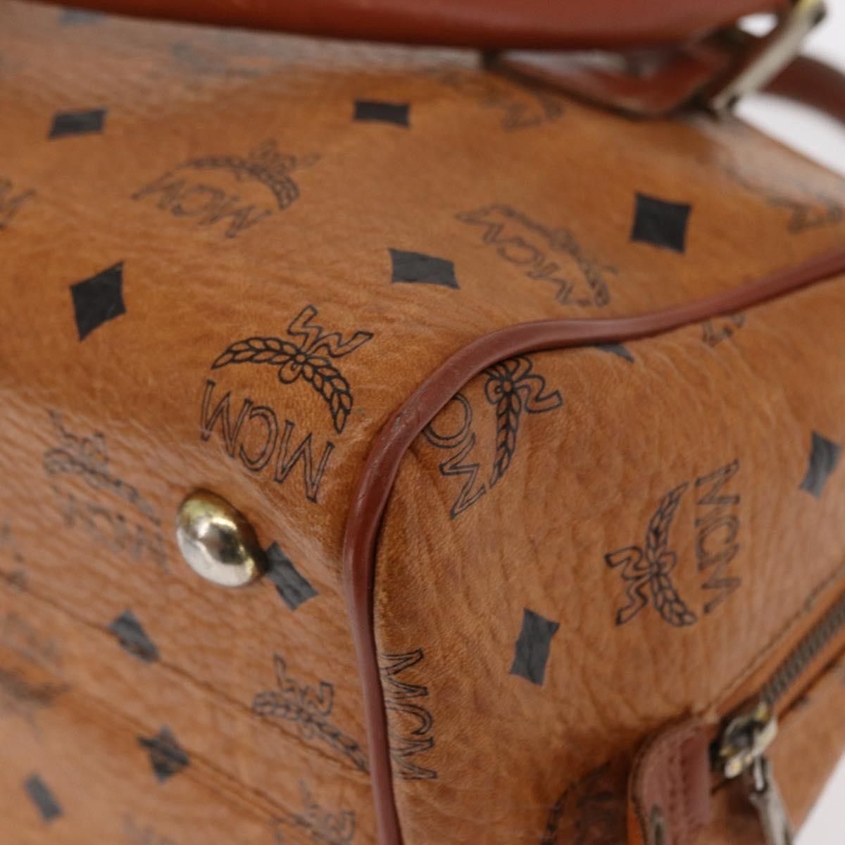 MCM MCM Visetos logogramme Handbag Canvas and Leather Size ONE SIZE - 12 Thumbnail