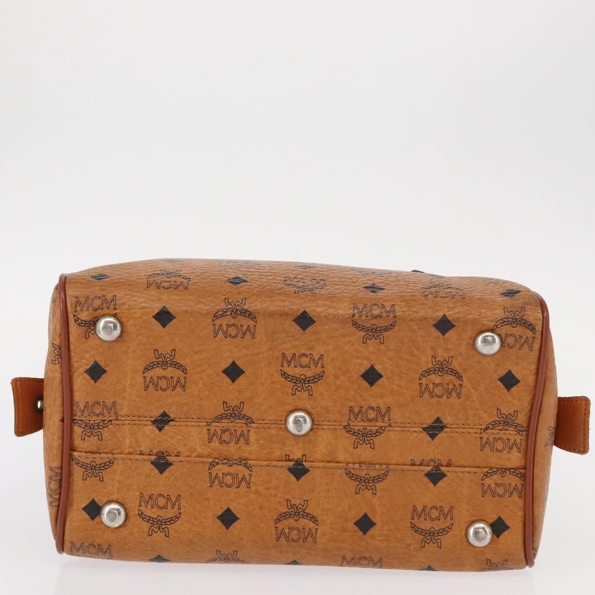 MCM MCM Visetos logogramme Handbag Canvas and Leather Size ONE SIZE - 17 Thumbnail