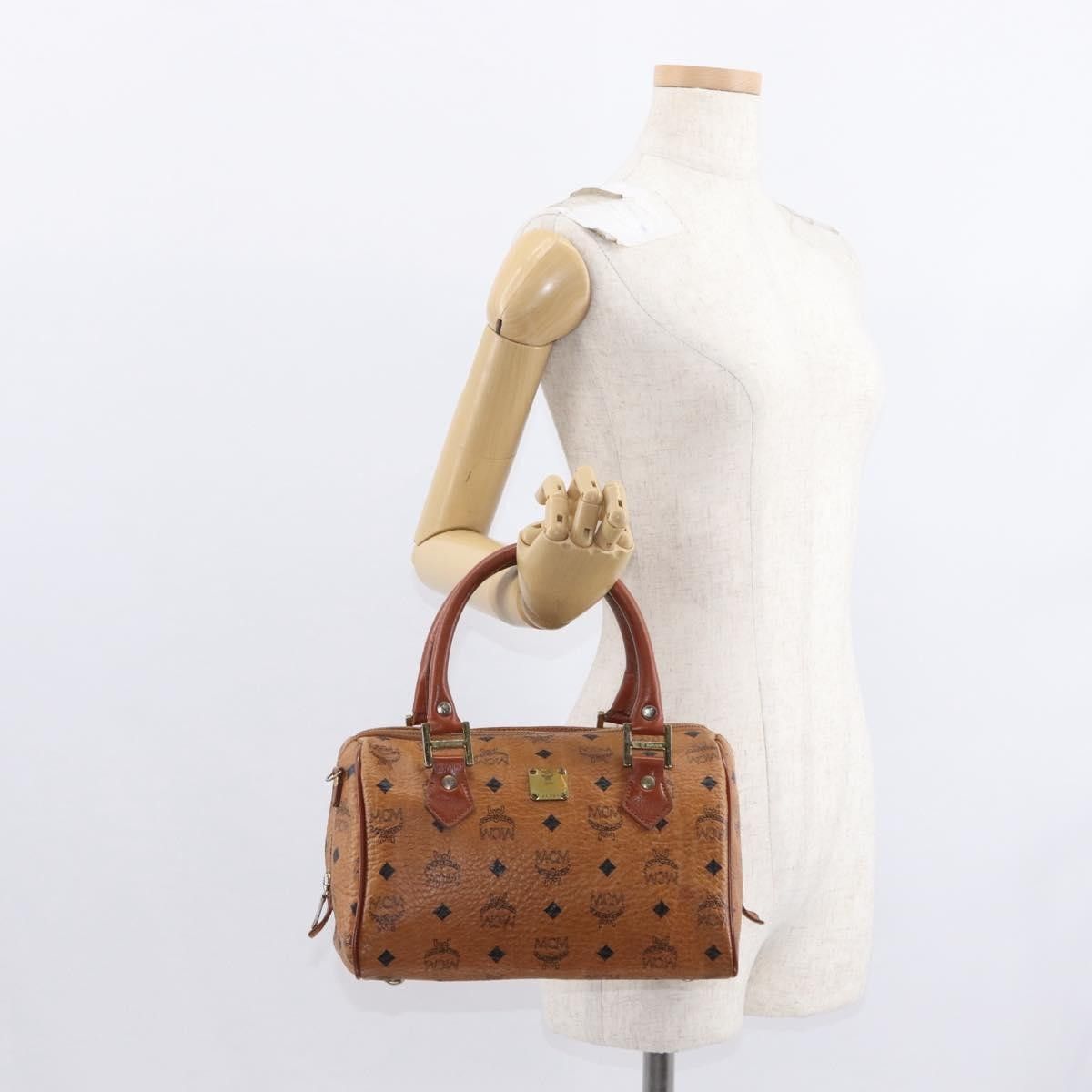 MCM MCM Visetos logogramme Handbag Canvas and Leather Size ONE SIZE - 14 Thumbnail