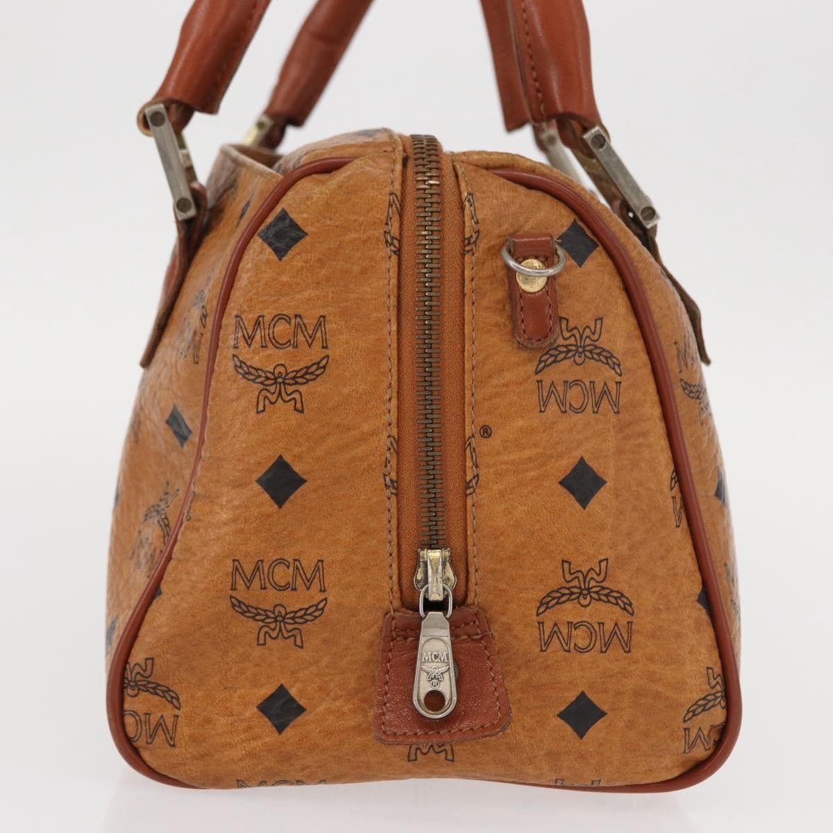 MCM MCM Visetos logogramme Handbag Canvas and Leather Size ONE SIZE - 4 Thumbnail