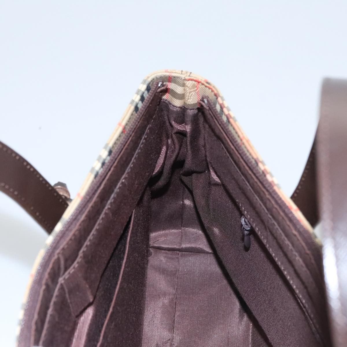 Burberry Burberry Nova Check Nova Check Canvas and leather Size ONE SIZE - 16 Thumbnail