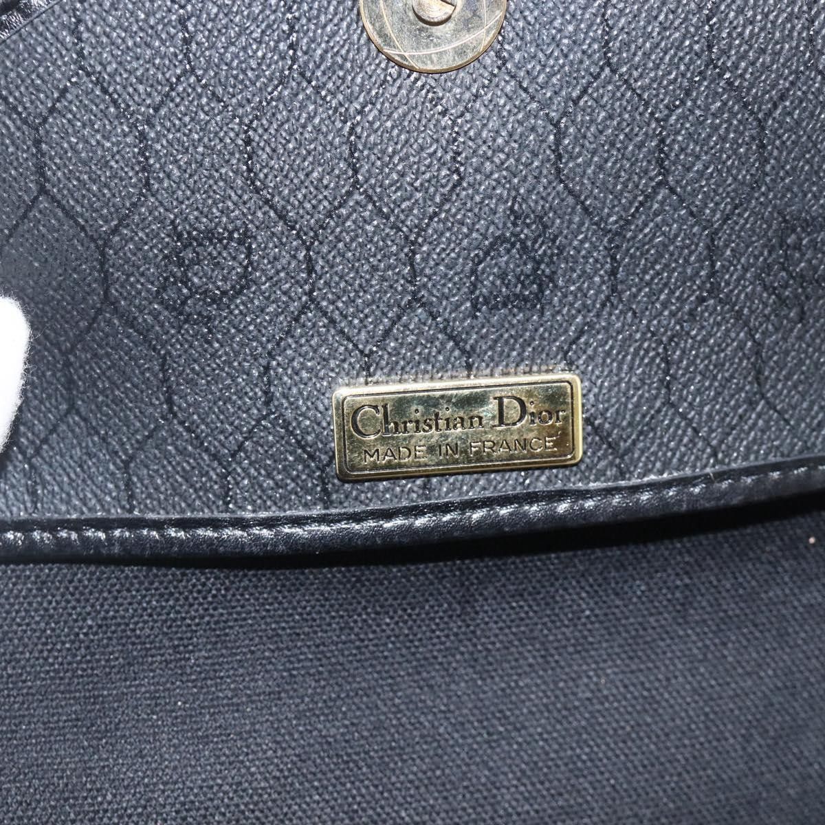 Dior Christian Dior Vintage Honeycomb Canvas and Leather Size ONE SIZE - 6 Thumbnail