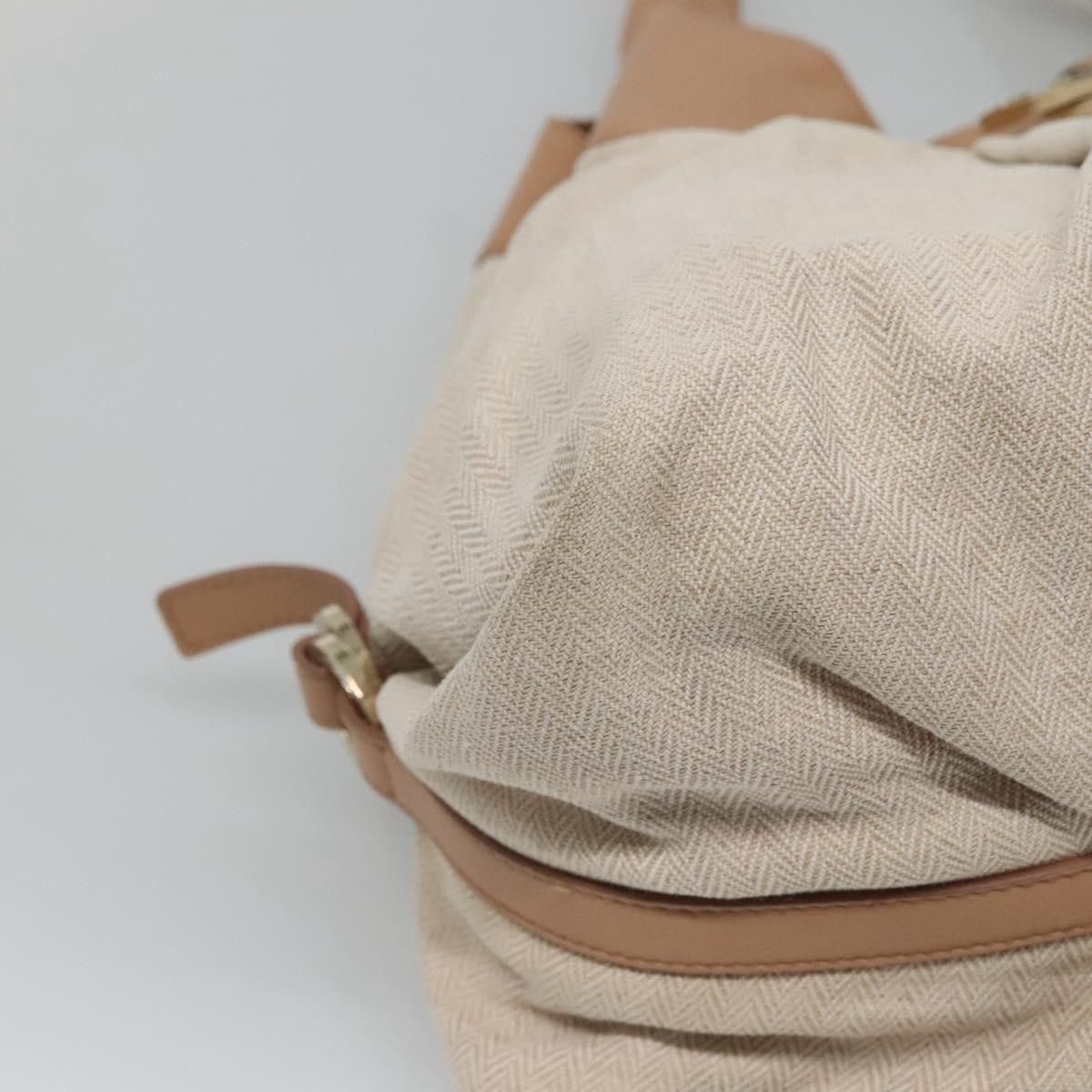 Bvlgari Bvlgari Chandra Hobo Canvas and Leather Size ONE SIZE - 9 Thumbnail