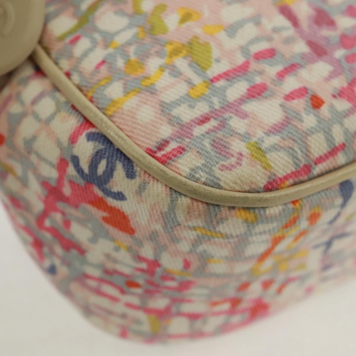 Chanel Chanel Vintage Clover Camera Printed Canvas Size ONE SIZE - 9 Thumbnail