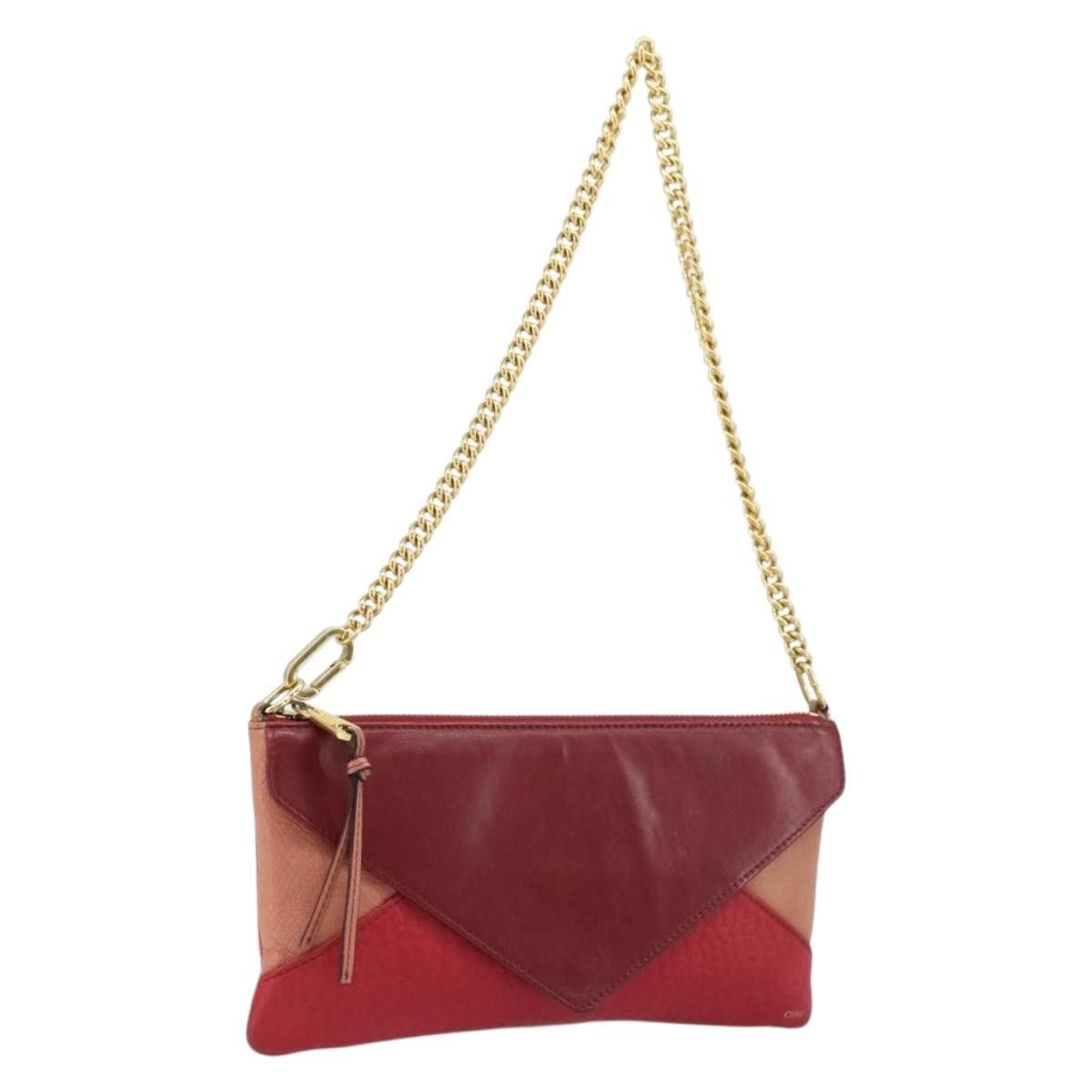 Chloe Chloe Envelope Wallet on Chain Leather Size ONE SIZE - 18 Thumbnail