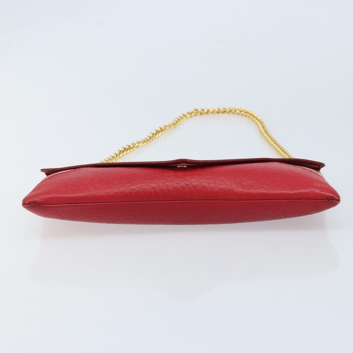 Chloe Chloe Envelope Wallet on Chain Leather Size ONE SIZE - 17 Thumbnail