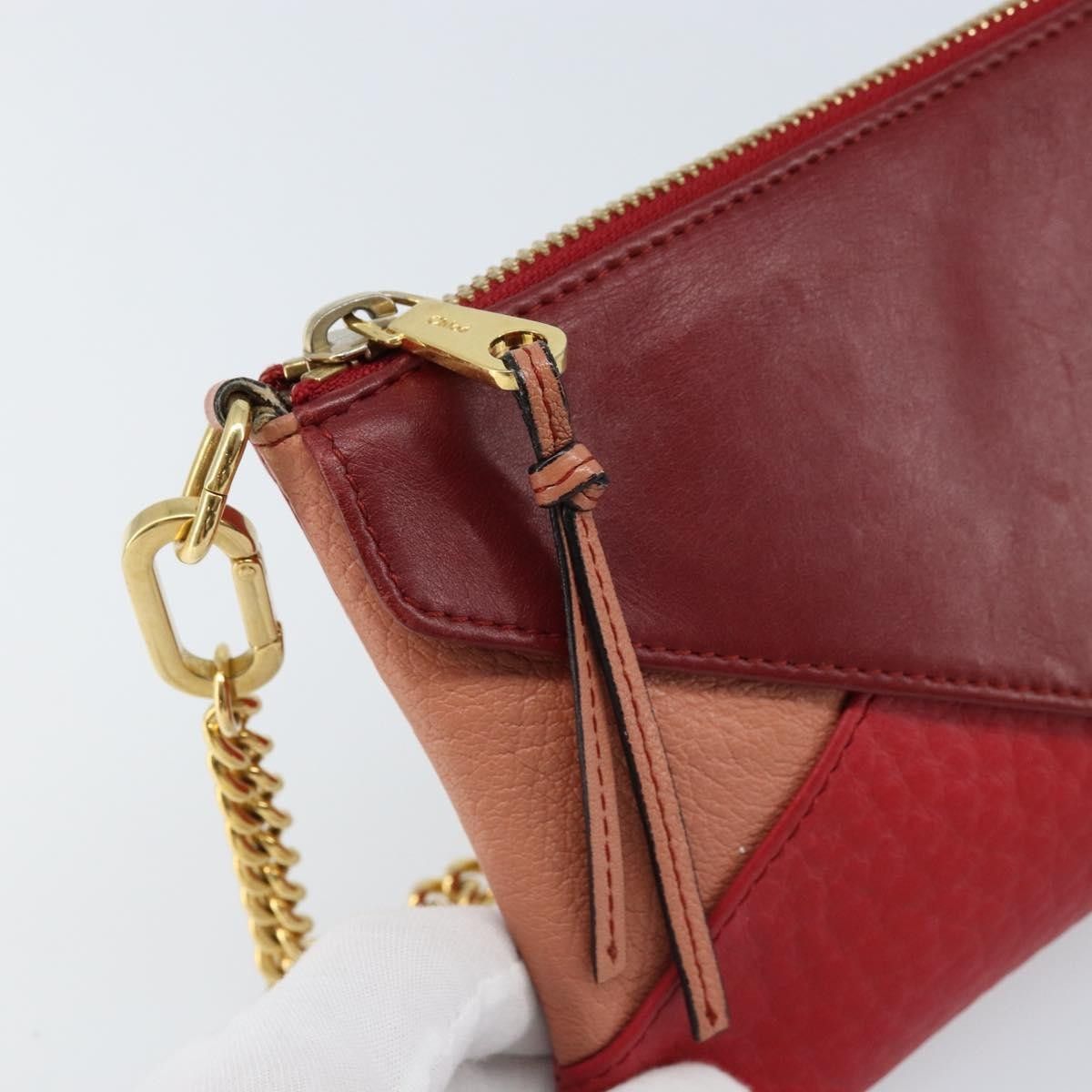 Chloe Chloe Envelope Wallet on Chain Leather Size ONE SIZE - 14 Thumbnail