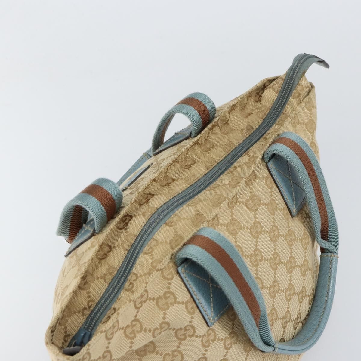 Gucci Gucci Web Zip Tote GG Canvas Size ONE SIZE - 18 Thumbnail