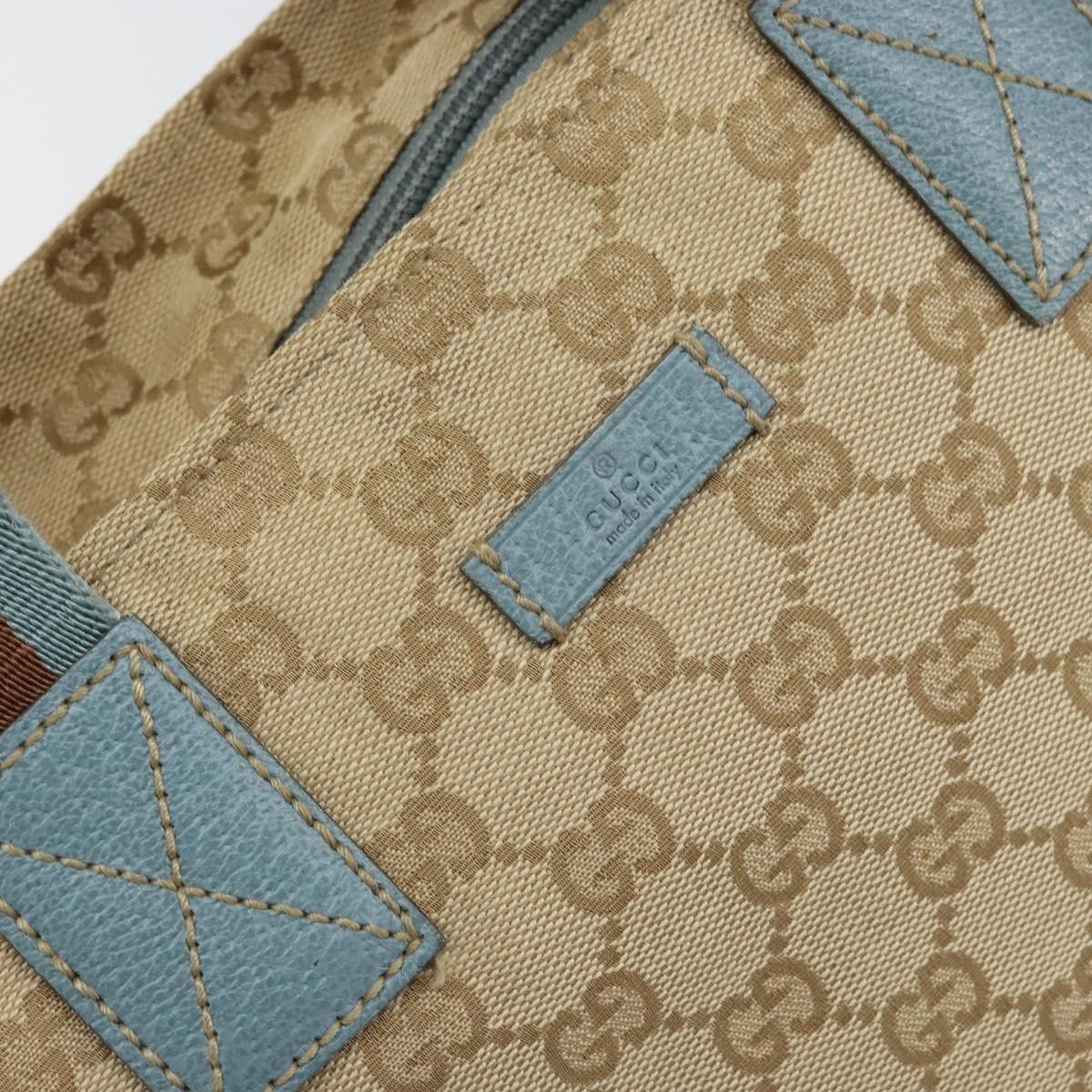 Gucci Gucci Web Zip Tote GG Canvas Size ONE SIZE - 15 Thumbnail