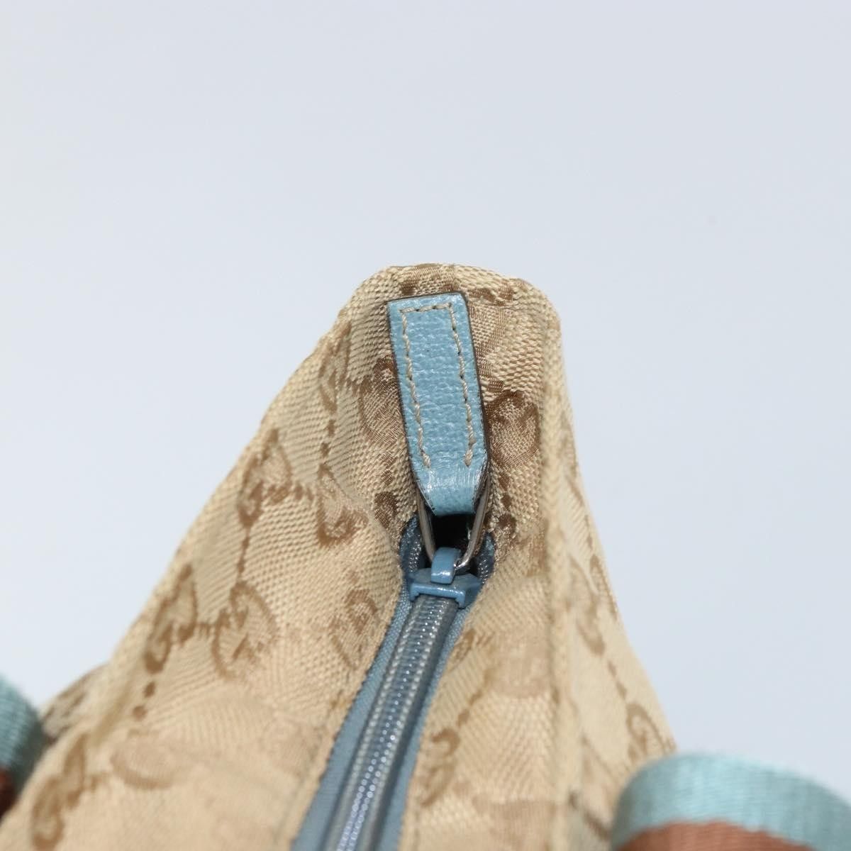 Gucci Gucci Web Zip Tote GG Canvas Size ONE SIZE - 13 Thumbnail