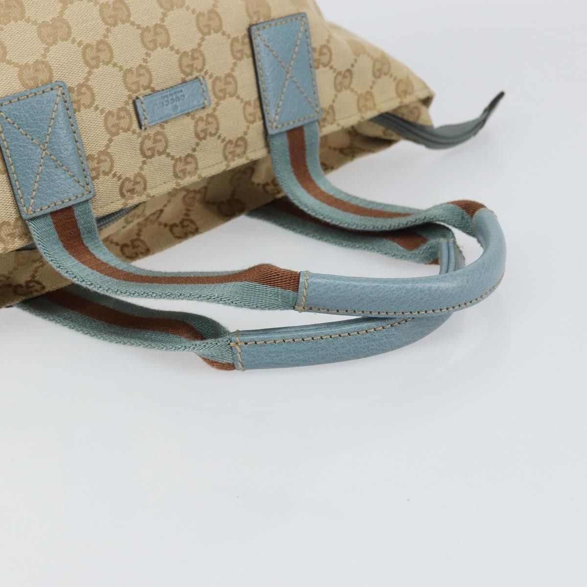 Gucci Gucci Web Zip Tote GG Canvas Size ONE SIZE - 8 Thumbnail