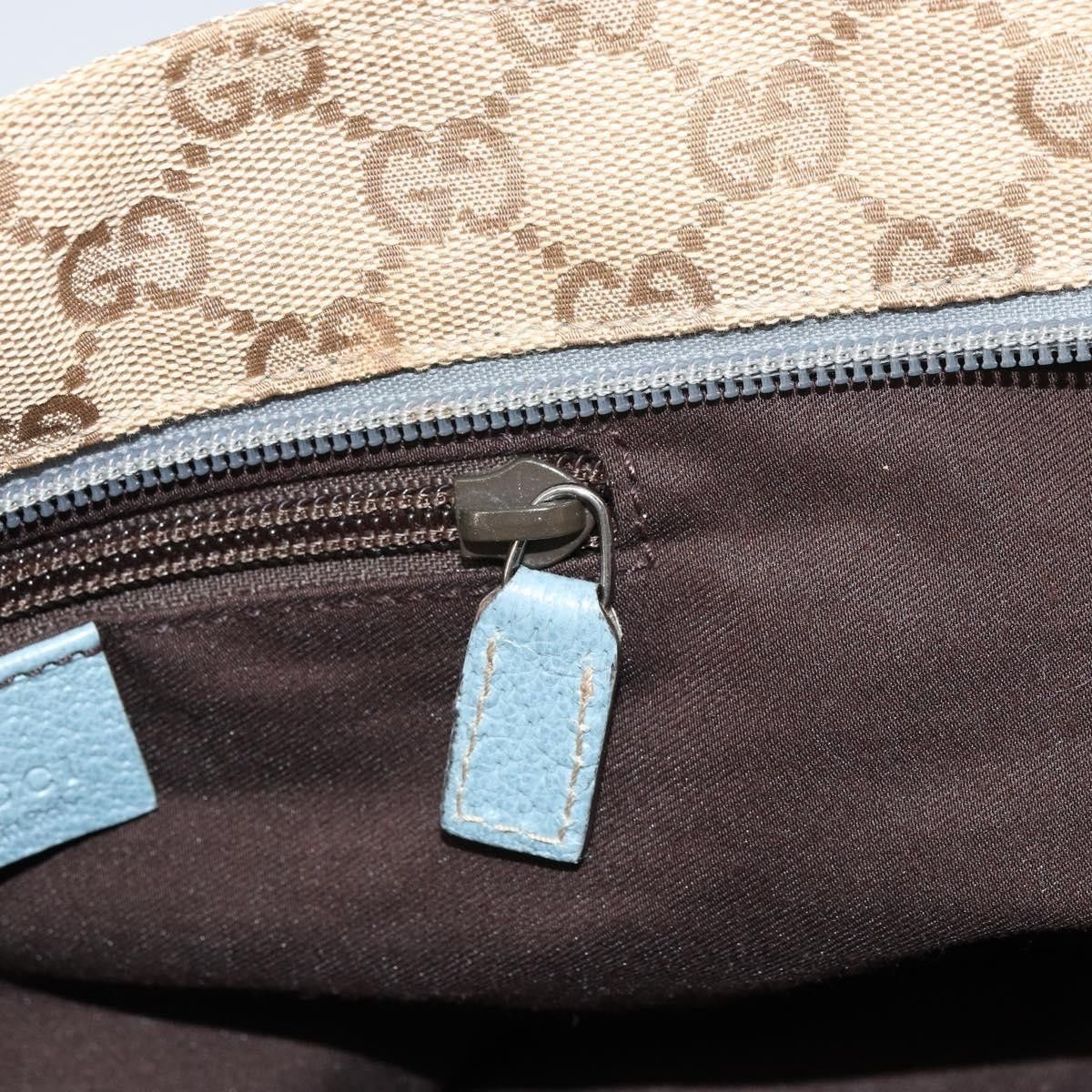 Gucci Gucci Web Zip Tote GG Canvas Size ONE SIZE - 20 Thumbnail