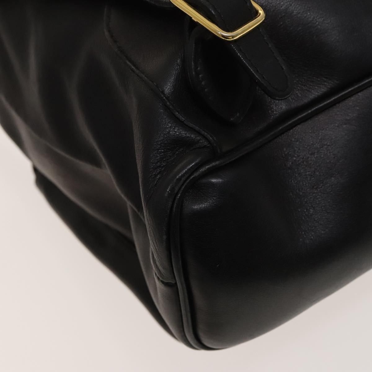 Gucci Gucci Vintage Bamboo Backpack Leather Size ONE SIZE - 11 Thumbnail