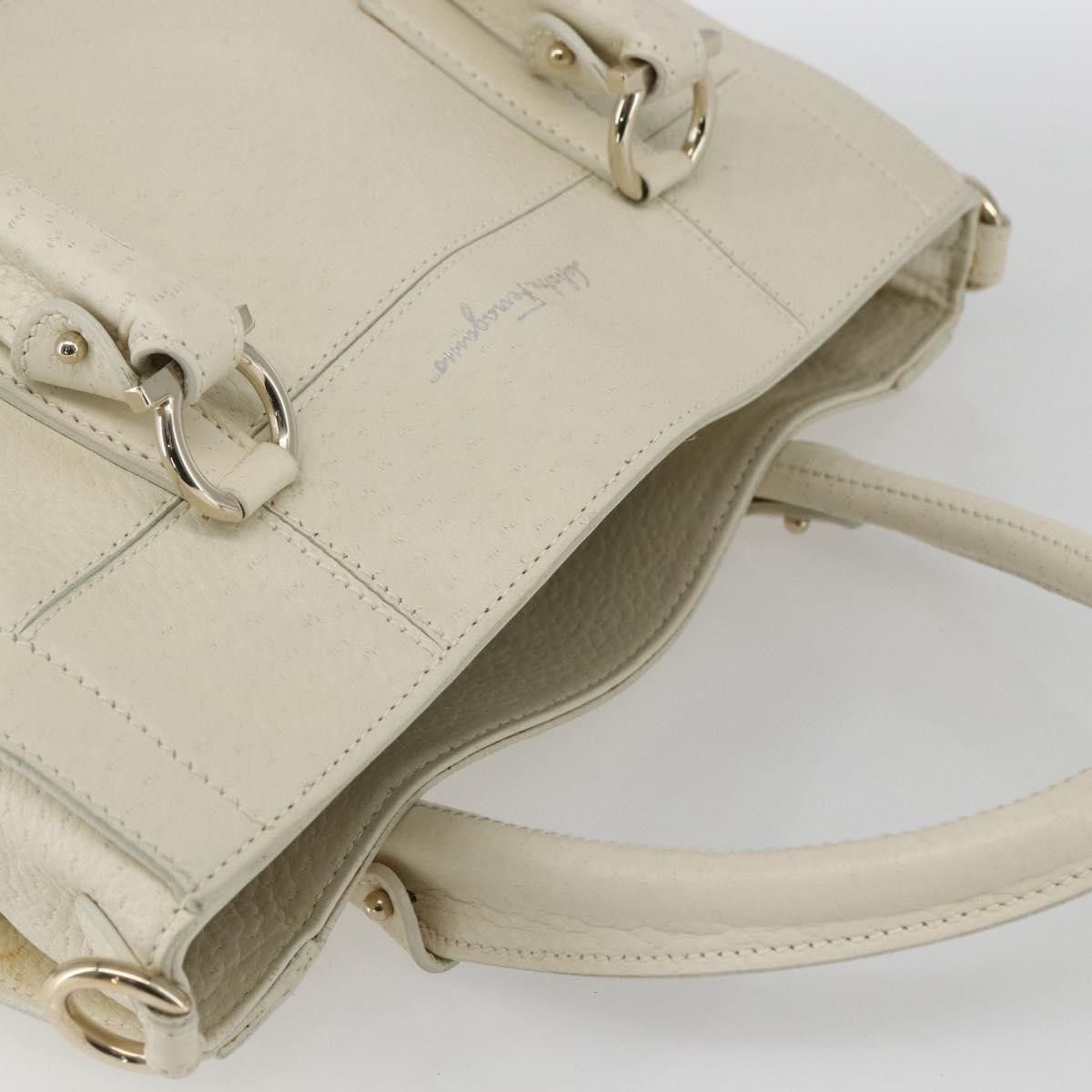 Salvatore Ferragamo Salvatore Ferragamo Gancini Leather Size ONE SIZE - 14 Thumbnail