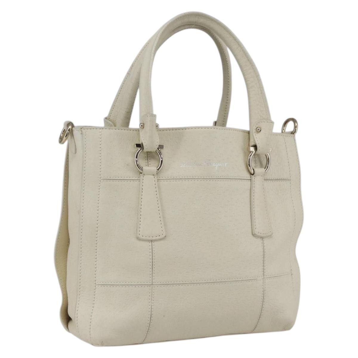 Salvatore Ferragamo Salvatore Ferragamo Gancini Leather Size ONE SIZE - 18 Thumbnail