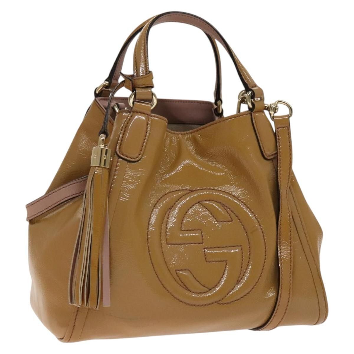 Gucci Gucci Soho Convertible Shoulder Patent Size ONE SIZE - 19 Thumbnail