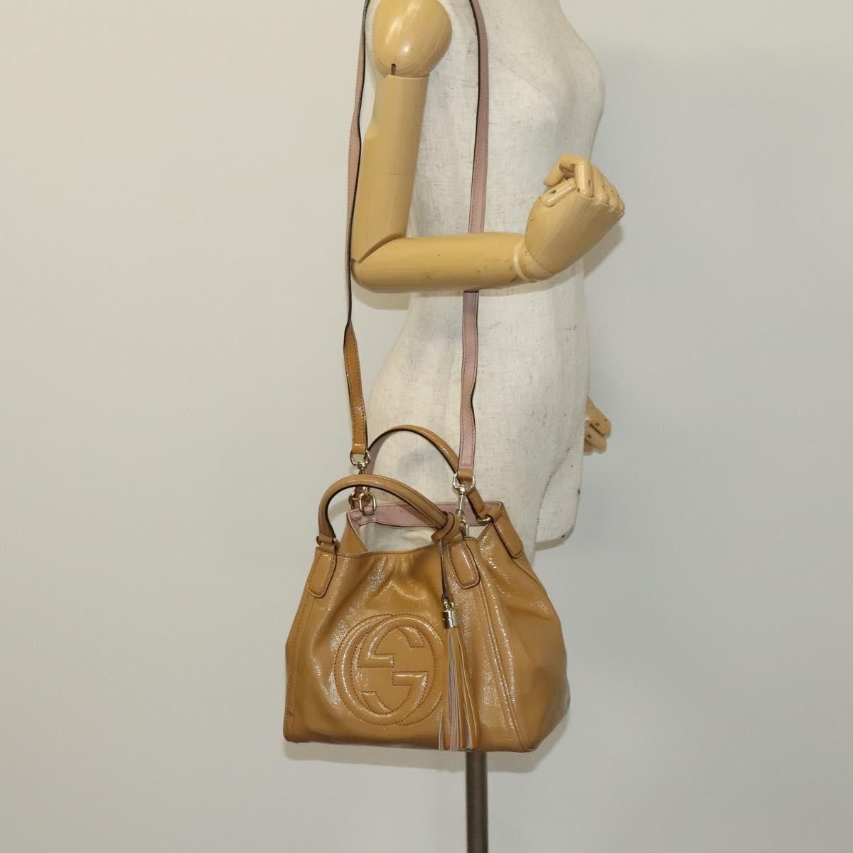 Gucci Gucci Soho Convertible Shoulder Patent Size ONE SIZE - 14 Thumbnail