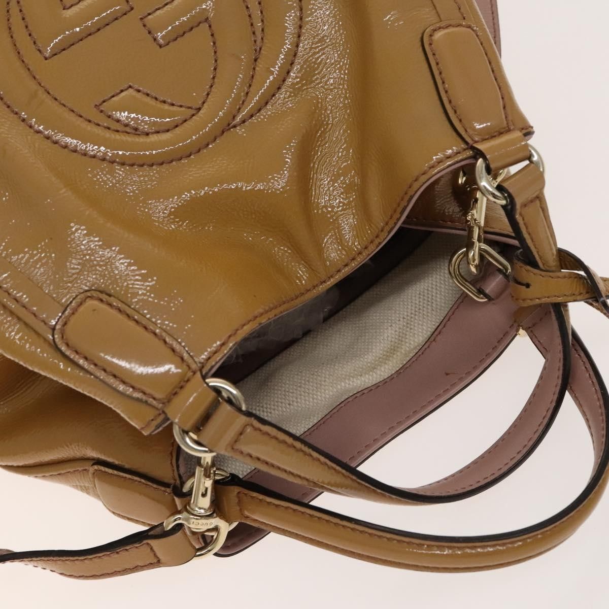 Gucci Gucci Soho Convertible Shoulder Patent Size ONE SIZE - 15 Thumbnail