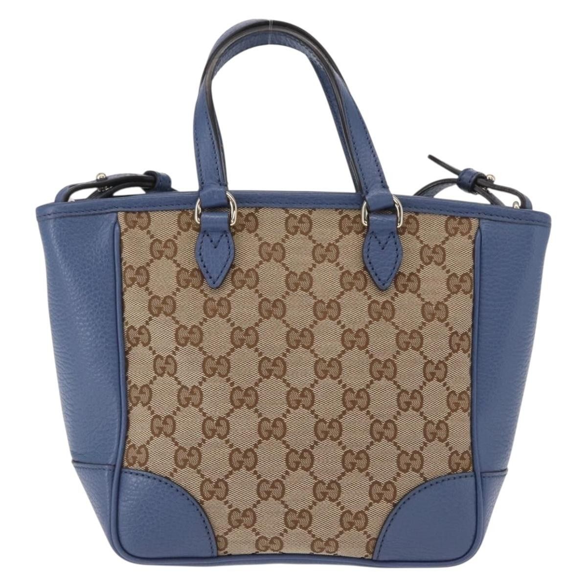Gucci Gucci Bree Convertible Tote GG Canvas with Leather Size ONE SIZE - 2 Thumbnail