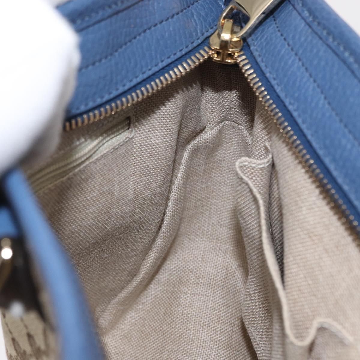 Gucci Gucci Bree Convertible Tote GG Canvas with Leather Size ONE SIZE - 21 Thumbnail