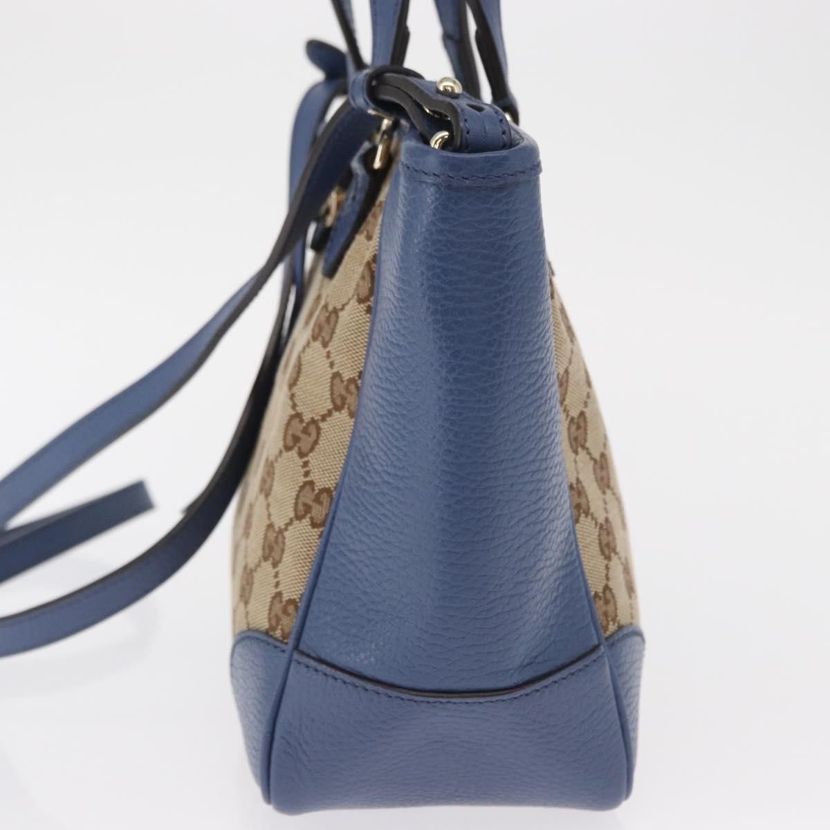 Gucci Gucci Bree Convertible Tote GG Canvas with Leather Size ONE SIZE - 3 Thumbnail