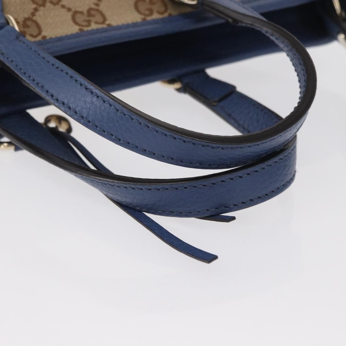 Gucci Gucci Bree Convertible Tote GG Canvas with Leather Size ONE SIZE - 8 Thumbnail