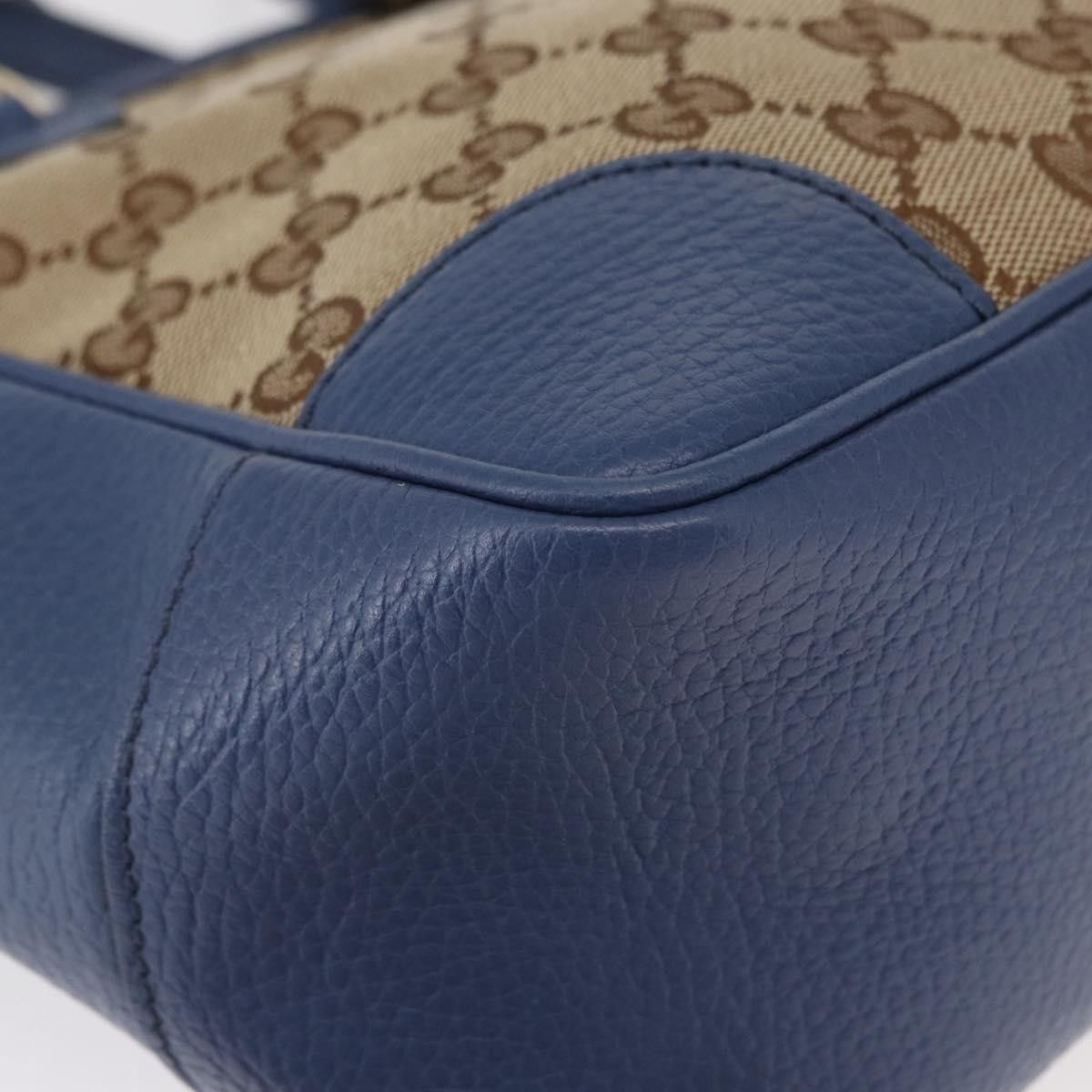 Gucci Gucci Bree Convertible Tote GG Canvas with Leather Size ONE SIZE - 9 Thumbnail