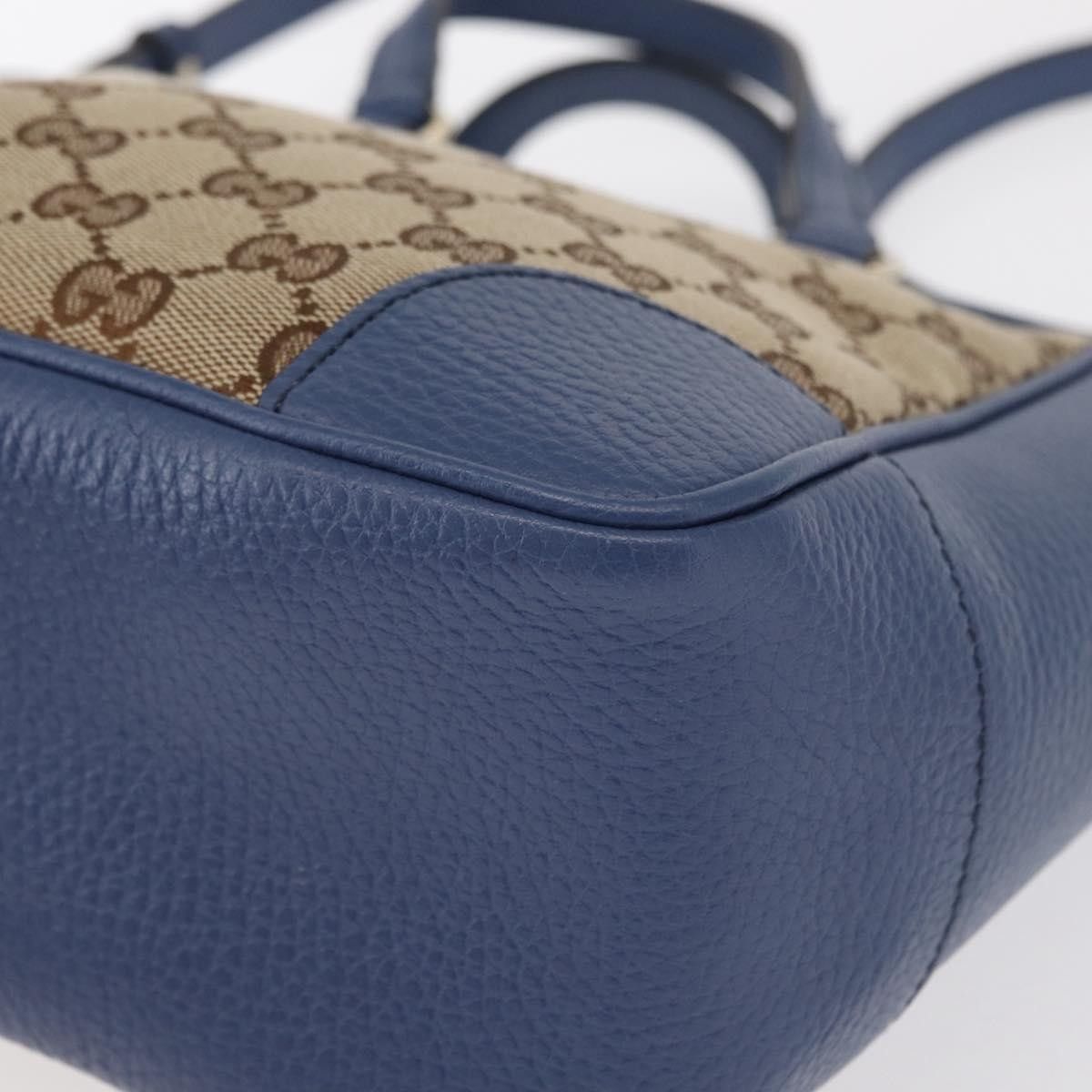 Gucci Gucci Bree Convertible Tote GG Canvas with Leather Size ONE SIZE - 12 Thumbnail