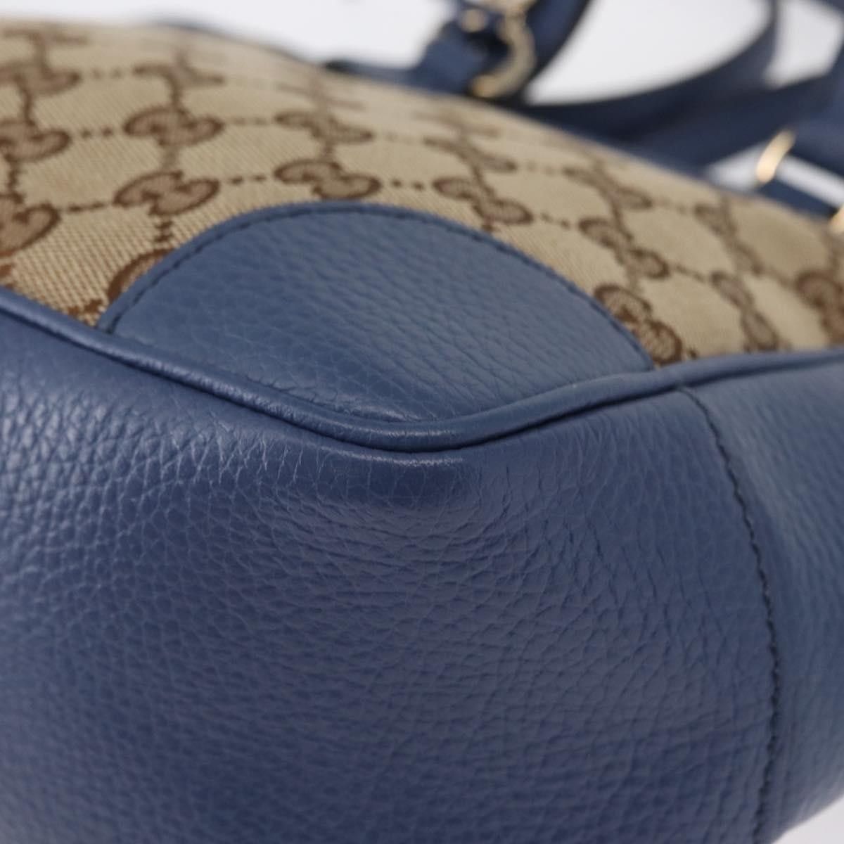 Gucci Gucci Bree Convertible Tote GG Canvas with Leather Size ONE SIZE - 10 Thumbnail