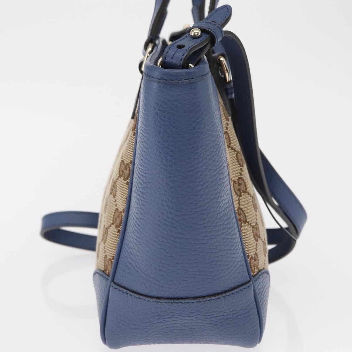 Gucci Gucci Bree Convertible Tote GG Canvas with Leather Size ONE SIZE - 4 Thumbnail